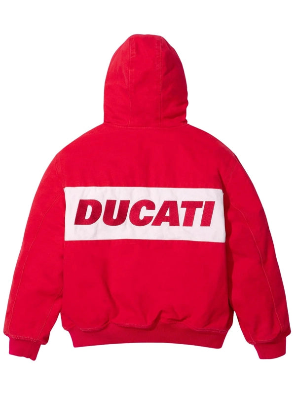 supreme ducati hooded racing jacket....