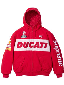 supreme ducati hooded racing jacket0