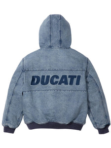supreme ducati hooded racing jacket..