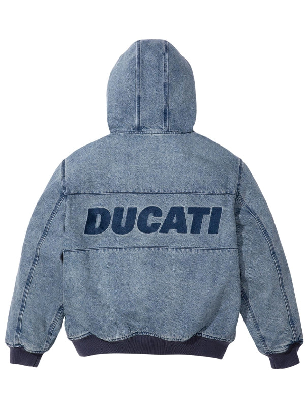 supreme ducati hooded racing jacket..
