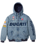 supreme ducati hooded racing jacket.