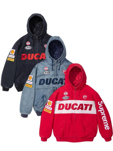 supreme ducati hooded racing jacket
