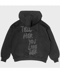 tell her you love her hoodie....