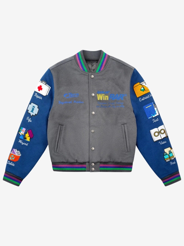 tern x winrar varsity jacket.