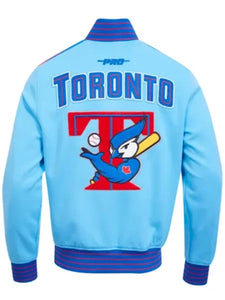 toronto blue jackets logo game day uni blue jacket.