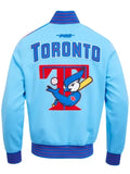 toronto blue jackets logo game day uni blue jacket.