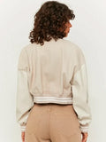 tw colorblock varsity jacket..