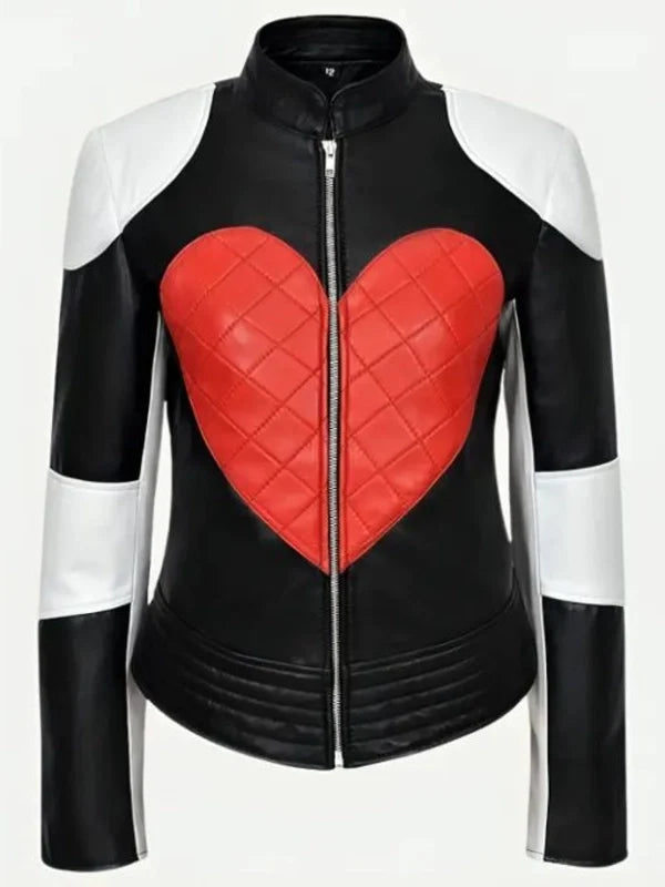 valentine day kylie minogue red heart jacket.
