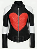 valentine day kylie minogue red heart jacket.