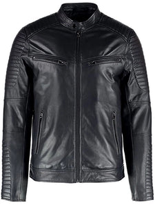 vintage brando motorcycle distressed leather jacket
