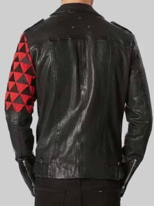 wwe extreme rules karrion kross black leather jacket....