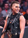 wwe rhea ripley studded vest