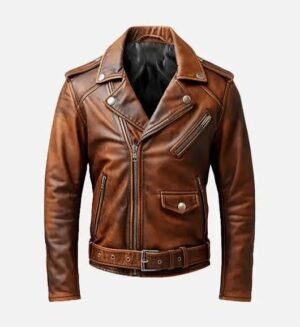 Men's Classic Vintage Biker Jacket